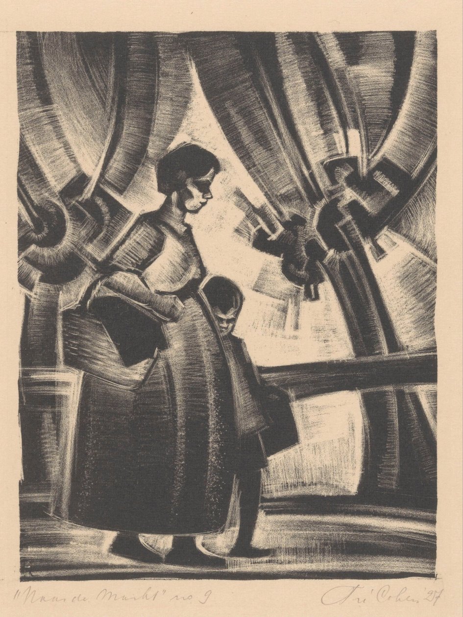 To the Market by Fré Cohen (signed by artist)