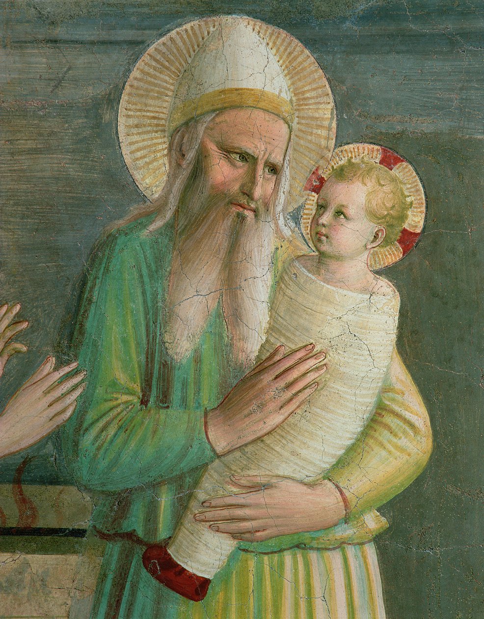 Simeon with the Christ Child (detail) by Fra Angelico