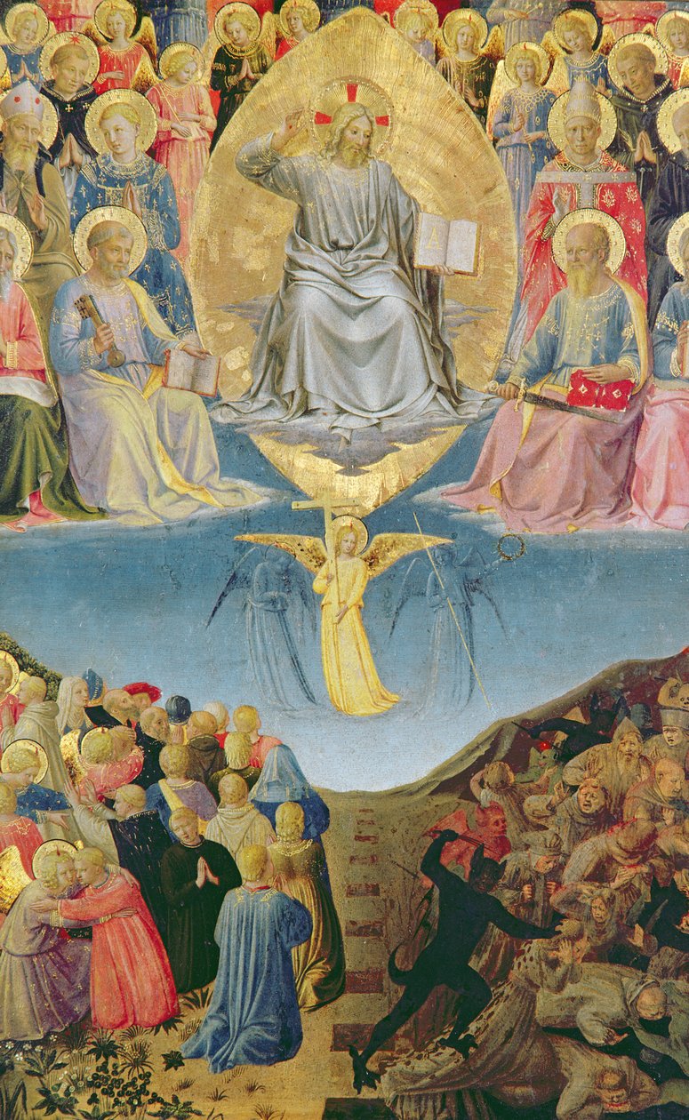 The Last Judgement, central panel from a Triptych by Fra Angelico