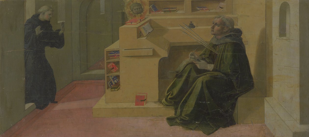 St. Augustine in His Study by Fra Filippo Lippi