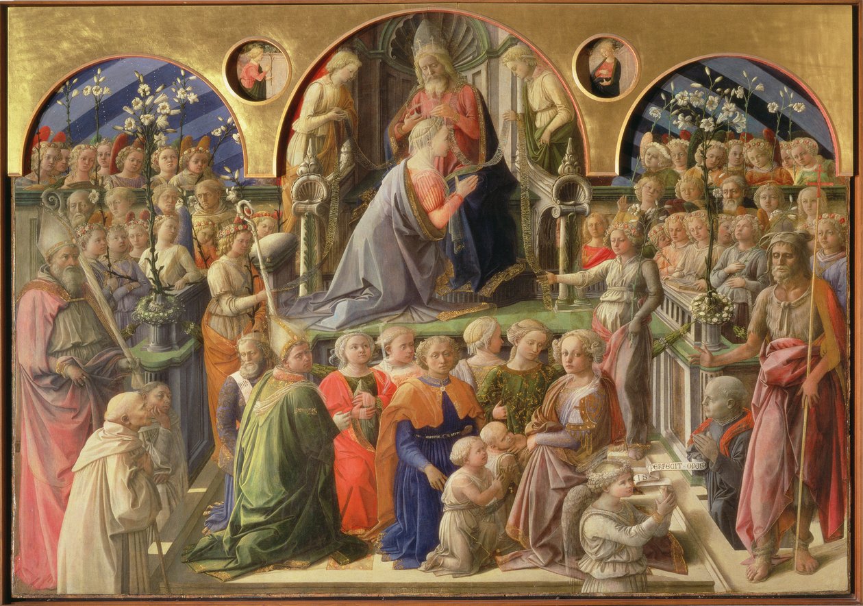 The Coronation of the Virgin by Fra Filippo Lippi