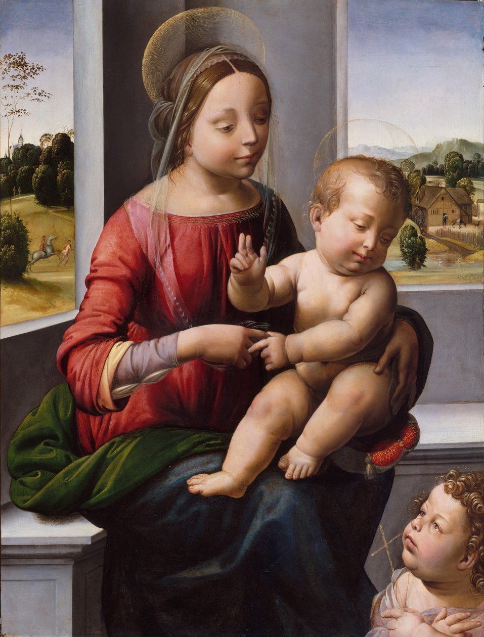 Madonna and Child with the Young Saint John the Baptist by Fra Bartolomeo