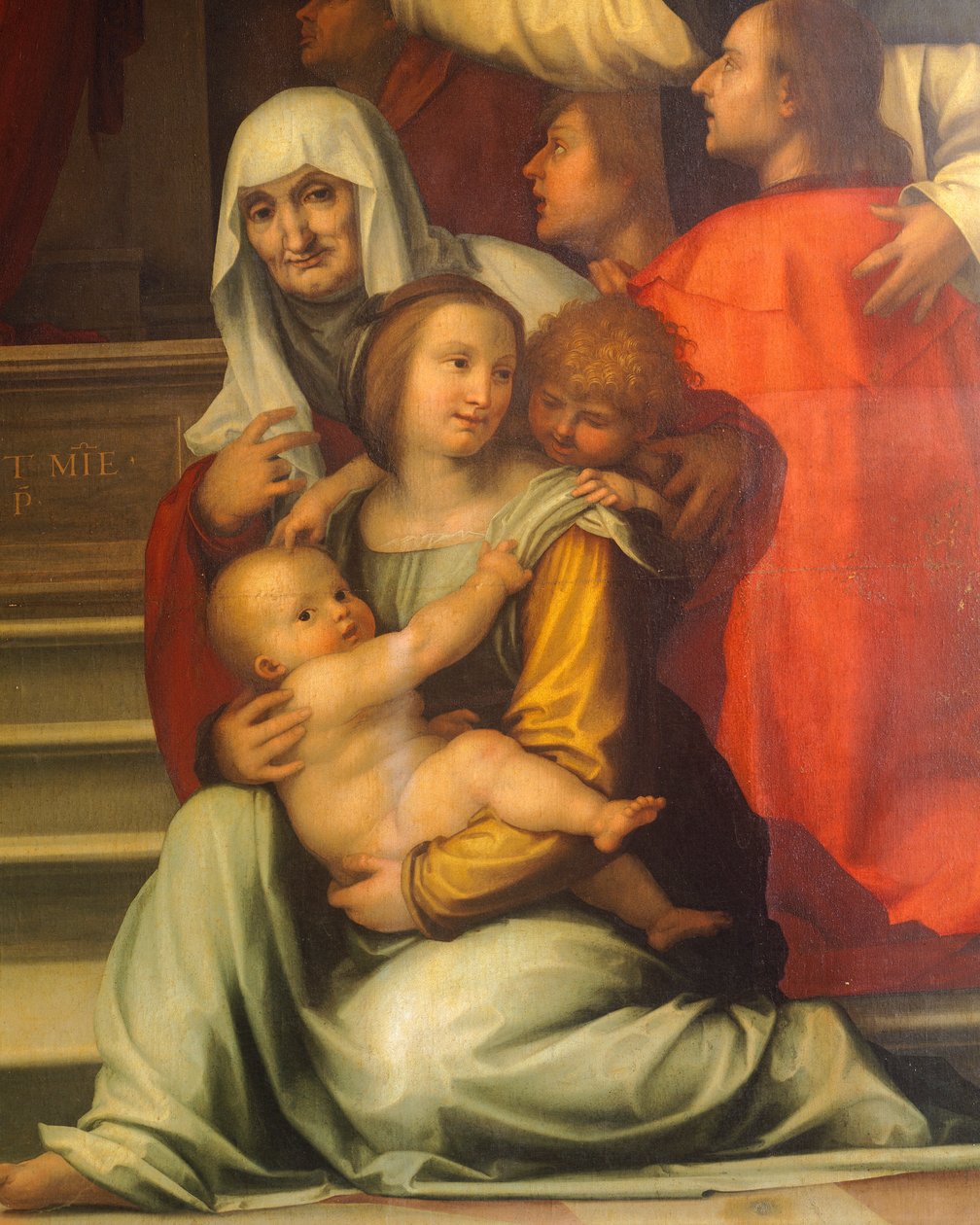Our Lady of Mercy by Bartolomeo della Porta known as Fra Bartolomeo (1472-1517) (detail) by Fra (1472 1517) Bartolomeo