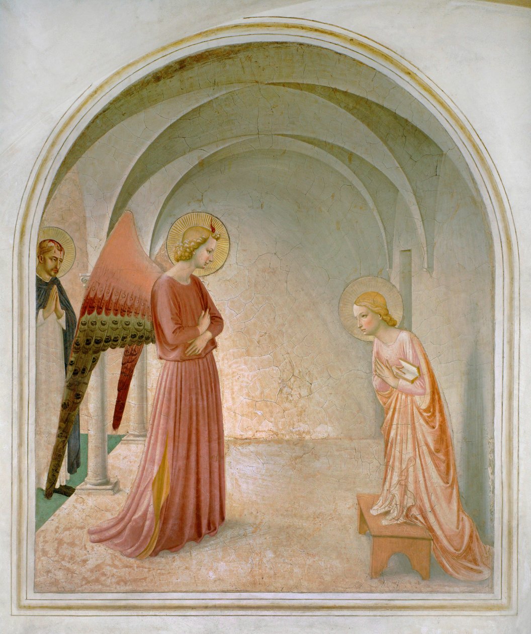 Cella 3: Annunciation by Fra (c.1387-1455) Angelico