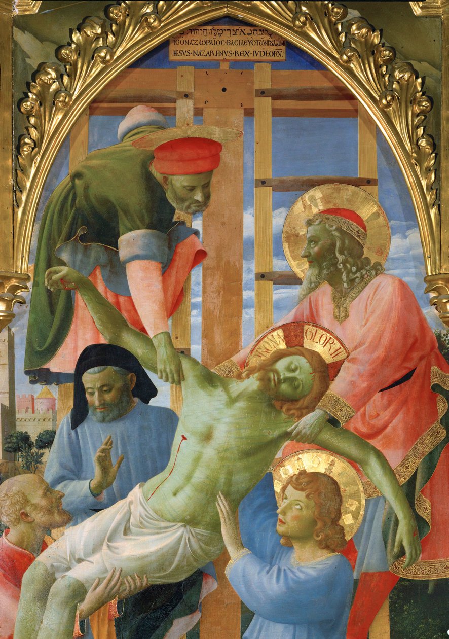 Descent from the Cross by Fra (c.1387-1455) Angelico