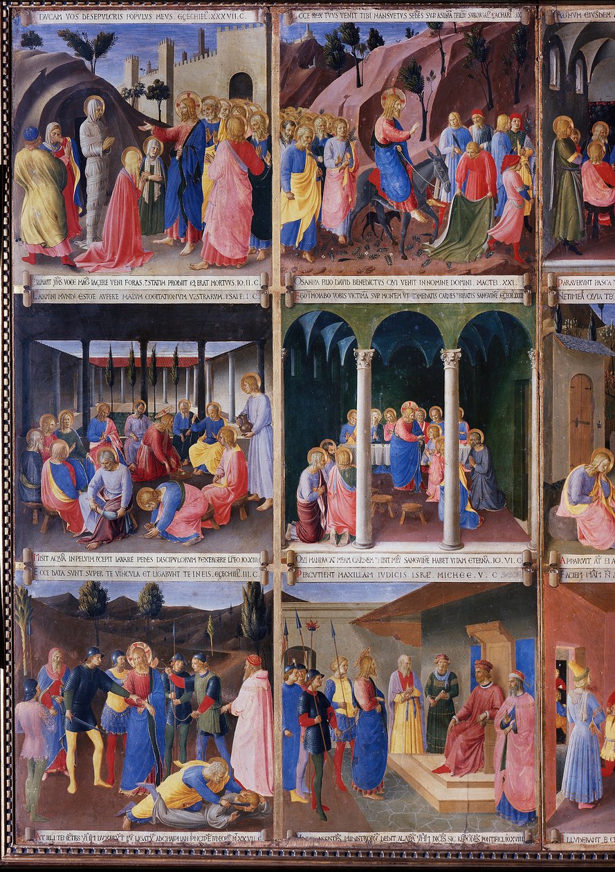 Life of Christ, Armadio degli Argenti by Fra  Angelico