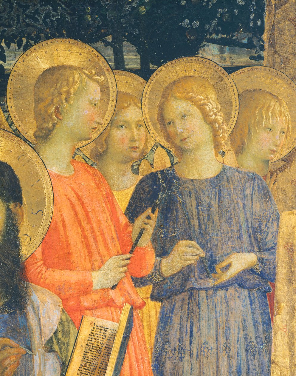 San Marco Altarpiece by Fra Angelico (detail) by Fra (c.1387 1455) Angelico