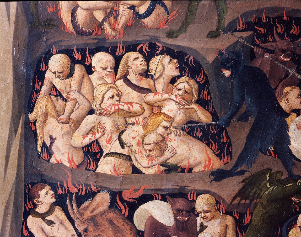 The Last Judgment: Hell by Fra  Angelico