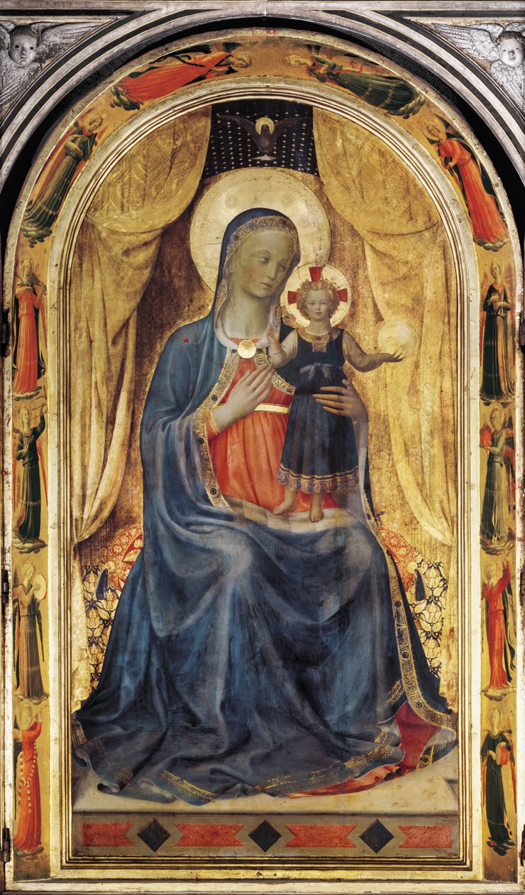 Tabernacle of the Linaiuoli by Fra (c.1400 55) Angelico