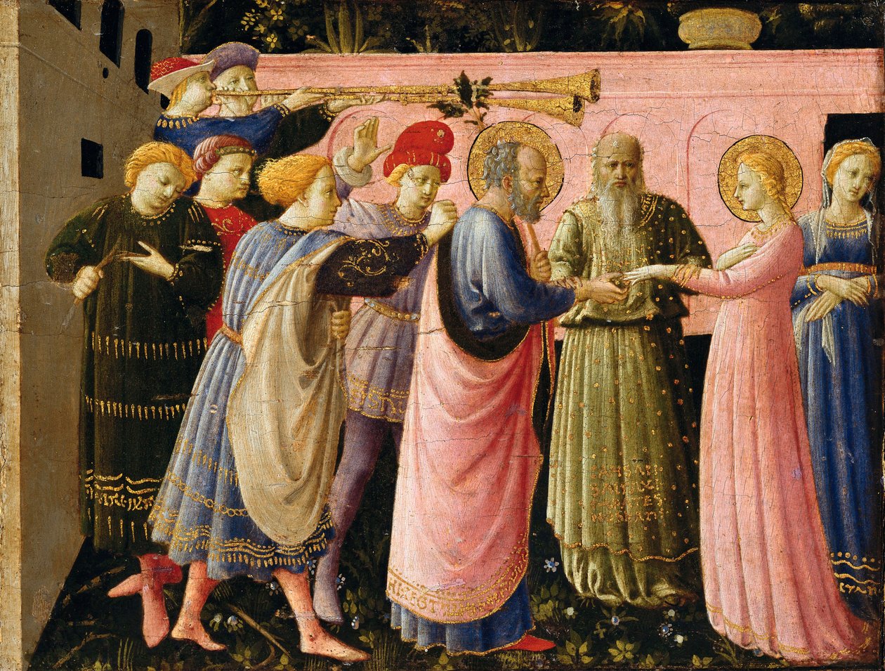 The Annunciation (Altarpiece) by Fra Angelico, c.1440 by Fra (c.1400 55) Angelico
