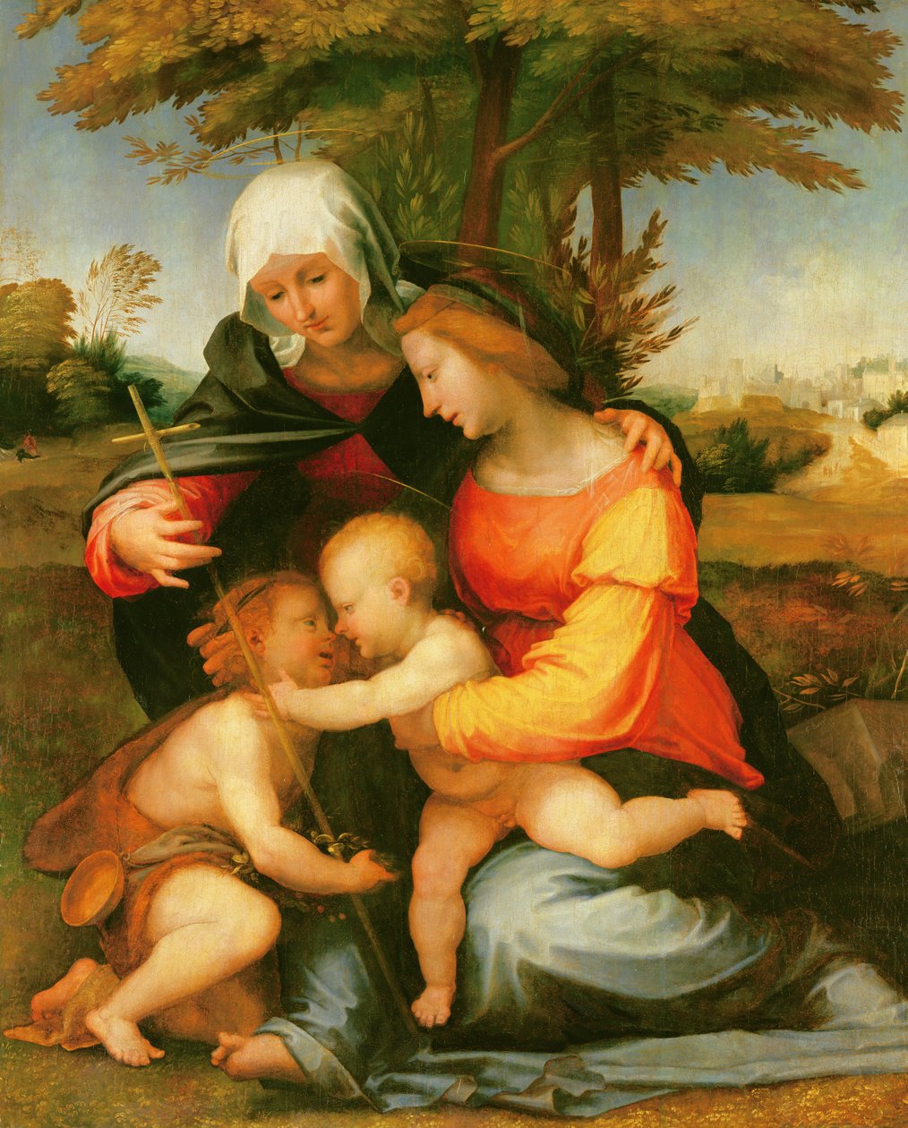Madonna and Child with St. Elizabeth and the Infant St. John the Baptist