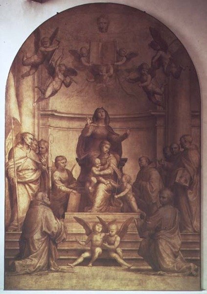 The Grand Council Altarpiece, 1510 by Fra 1472 1517 Bartolommeo