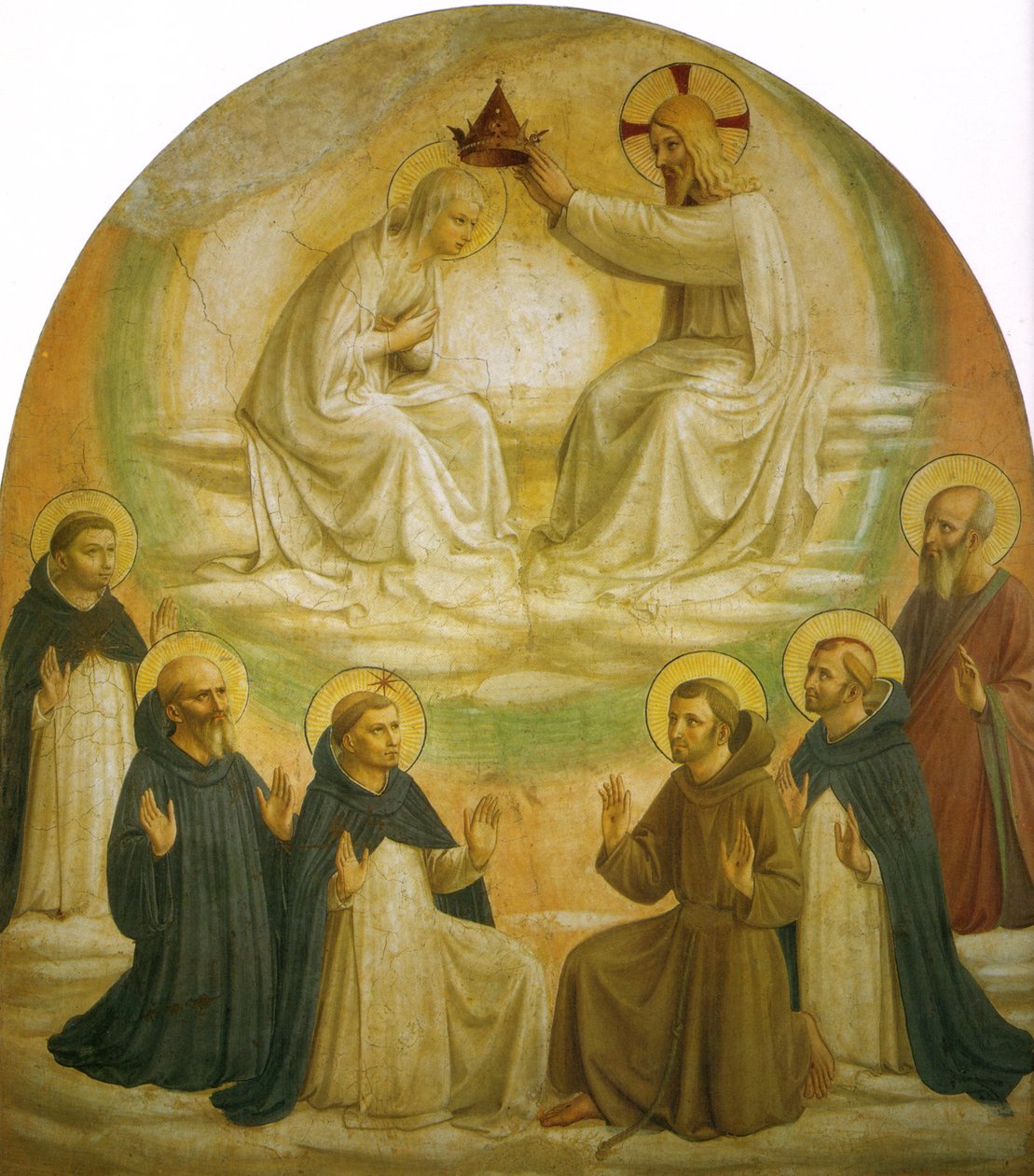 Coronation of the Virgin by Fra Angelico