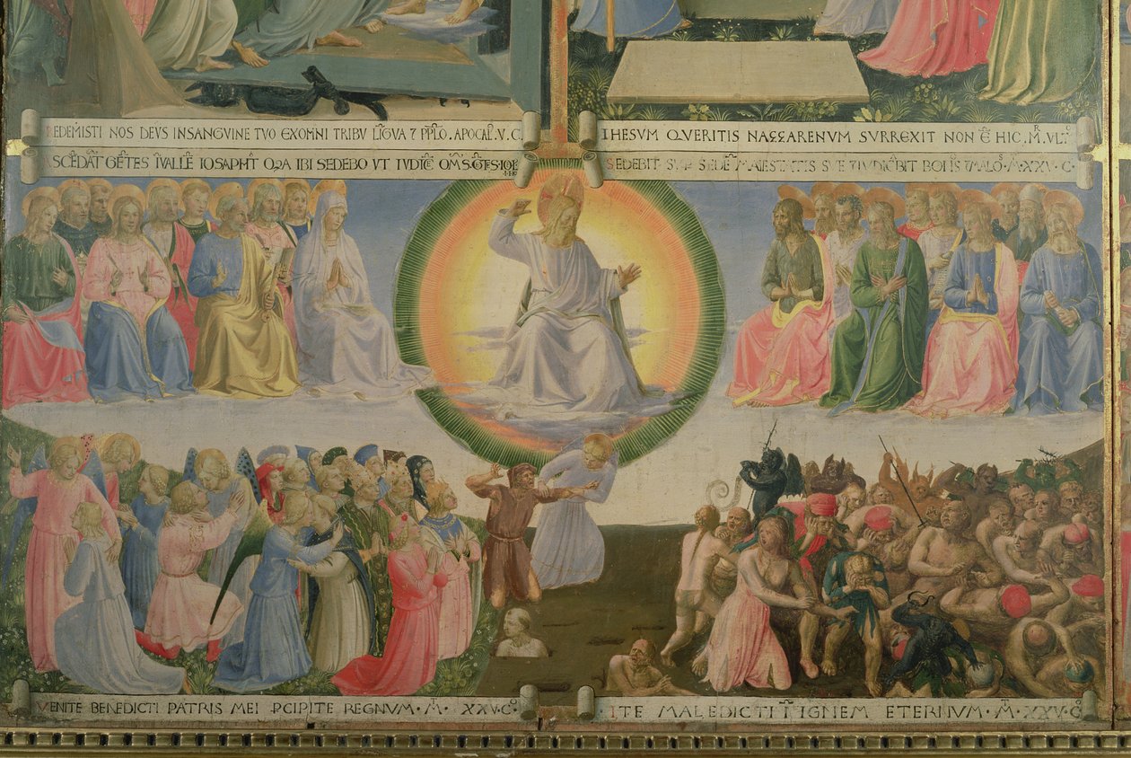 The Last Judgement (detail) by Fra Angelico