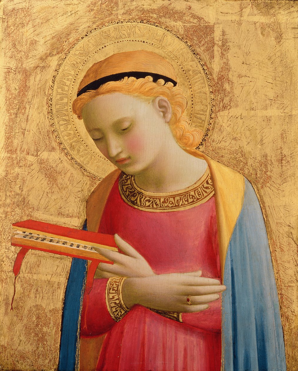 Virgin Annunciate, 1450-55 by Fra Angelico