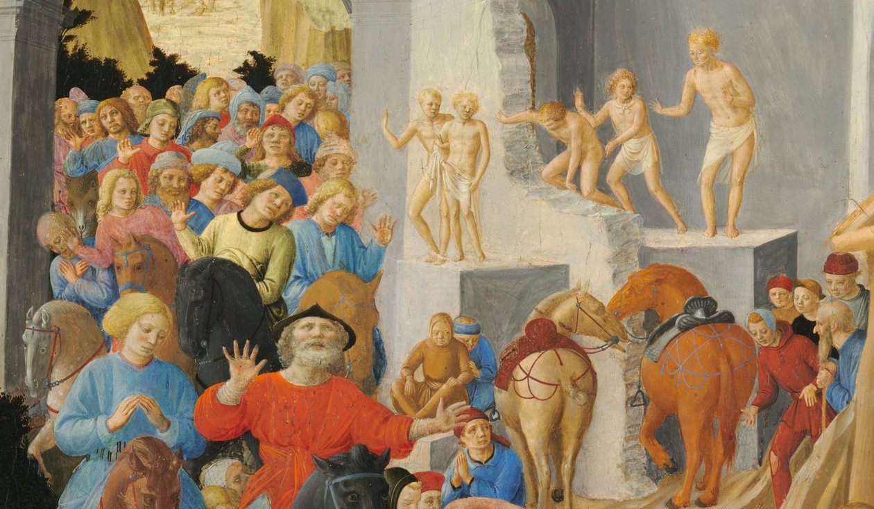 The Adoration of the Magi by Fra Angelico and Fra Filippo Lippi