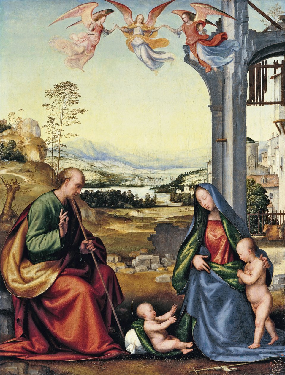 The Holy Family with John the Baptist by Fra Bartolommeo
