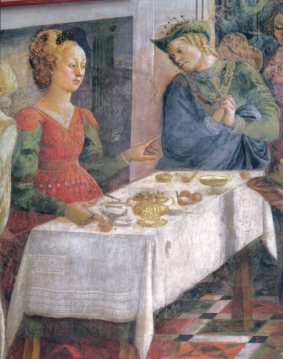 The Feast of Herod (detail) by Fra Filippo Lippi