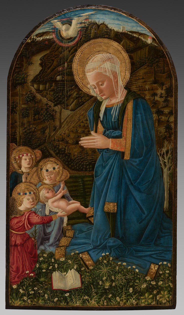 Virgin and Child with Angels by Fra Filippo Lippi