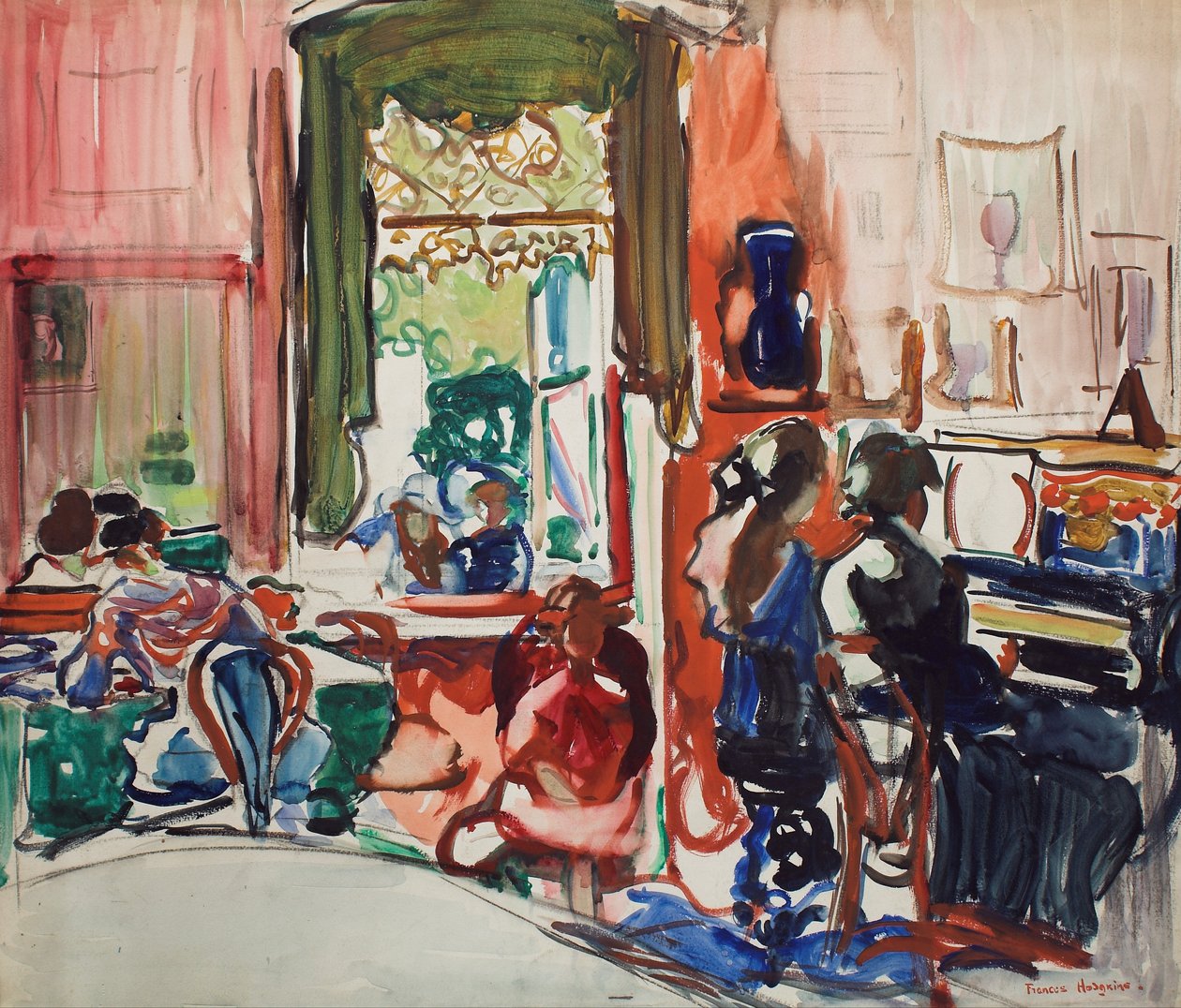 The Piano Lesson by Frances Hodgkins