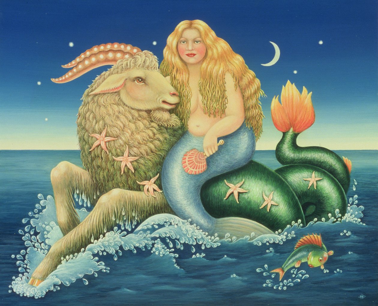 Capricorn, 1992 by Frances Broomfield