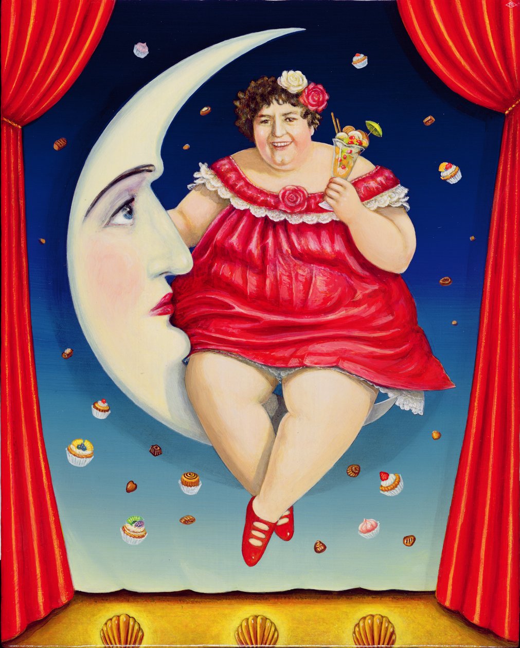 Little Baby Viola, 2001 by Frances Broomfield