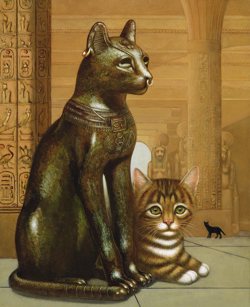 Mike the British Museum Kitten by Frances Broomfield