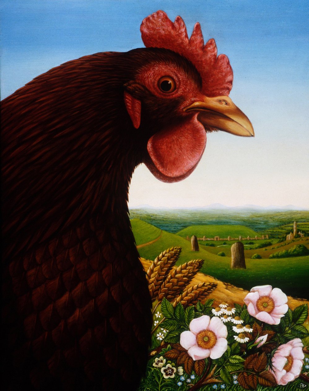 Music of a Lost Kingdom (Big Chicken), 1987 by Frances Broomfield