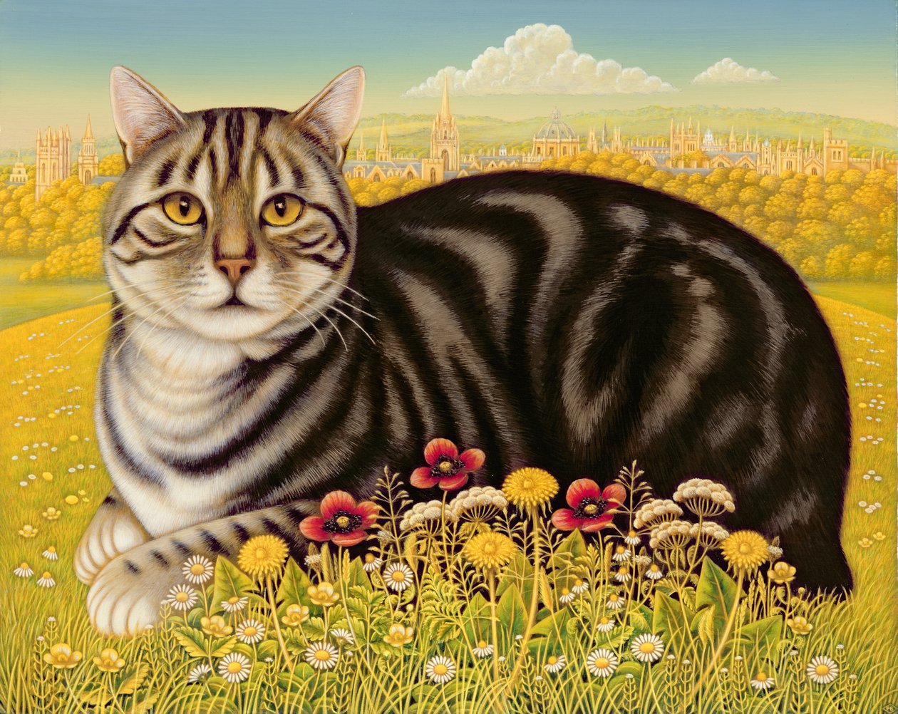The Oxford Cat, 2001 by Frances Broomfield