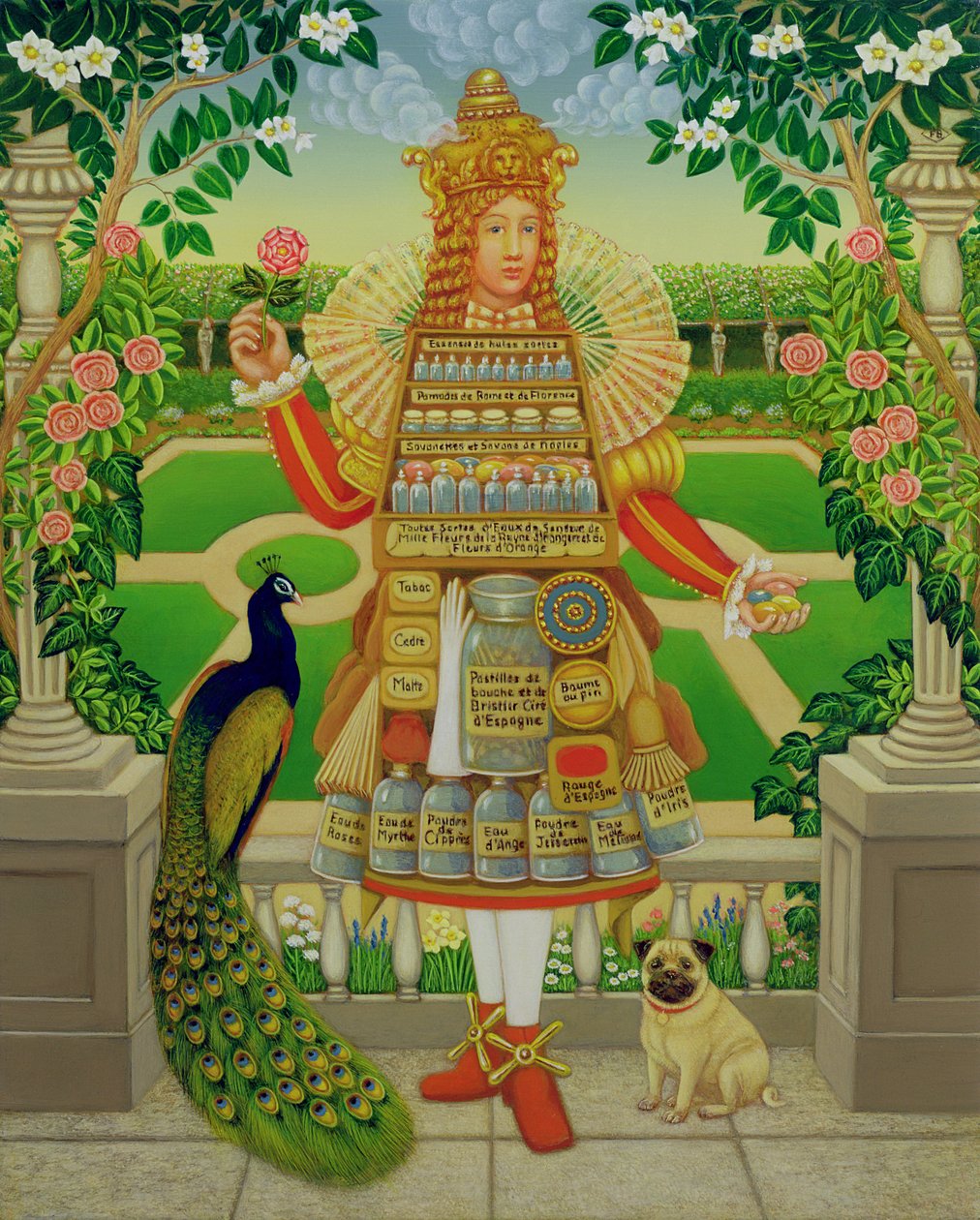 The Perfumers Garden, 1998 by Frances Broomfield