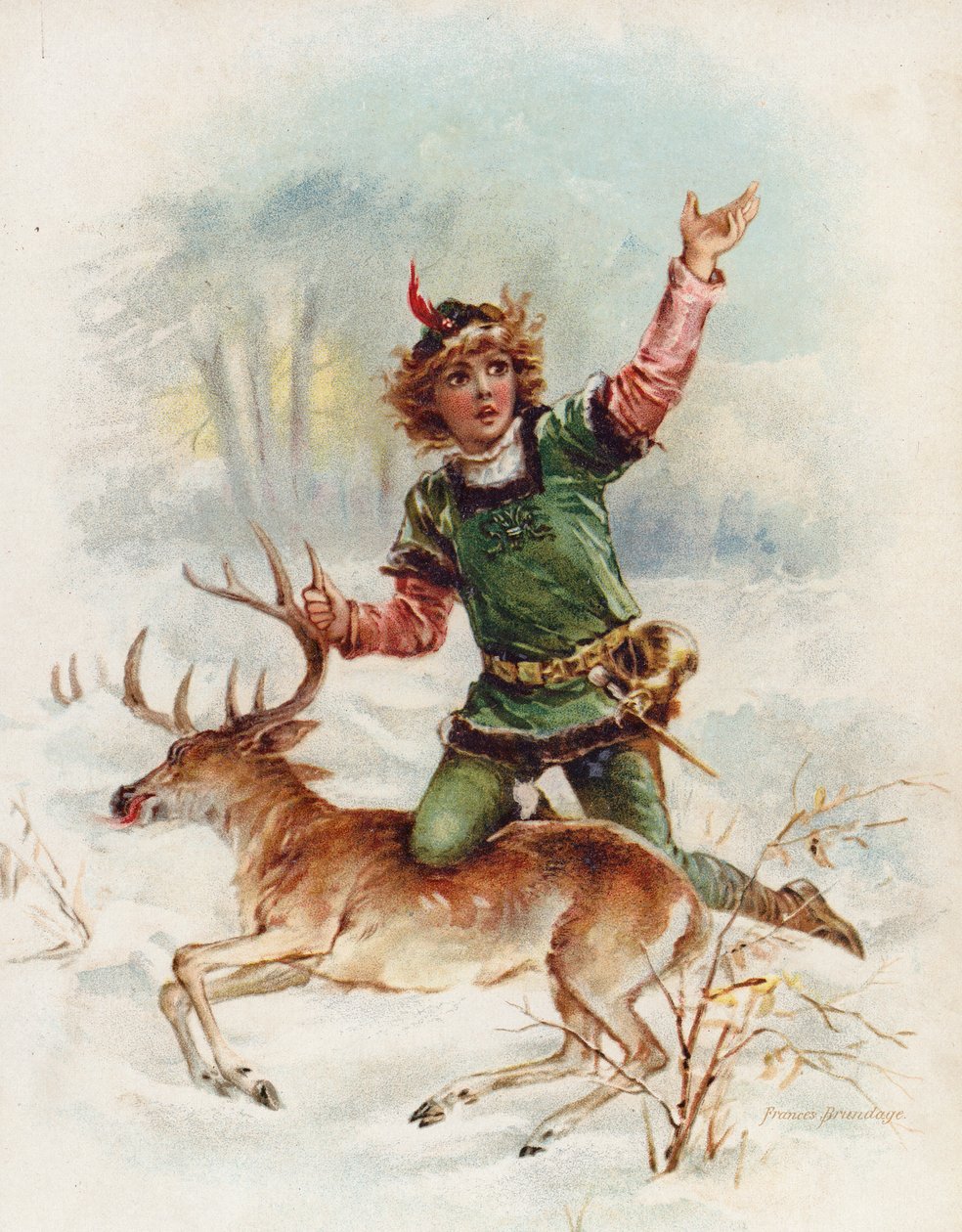 Edward of Caernarfon by Frances Brundage