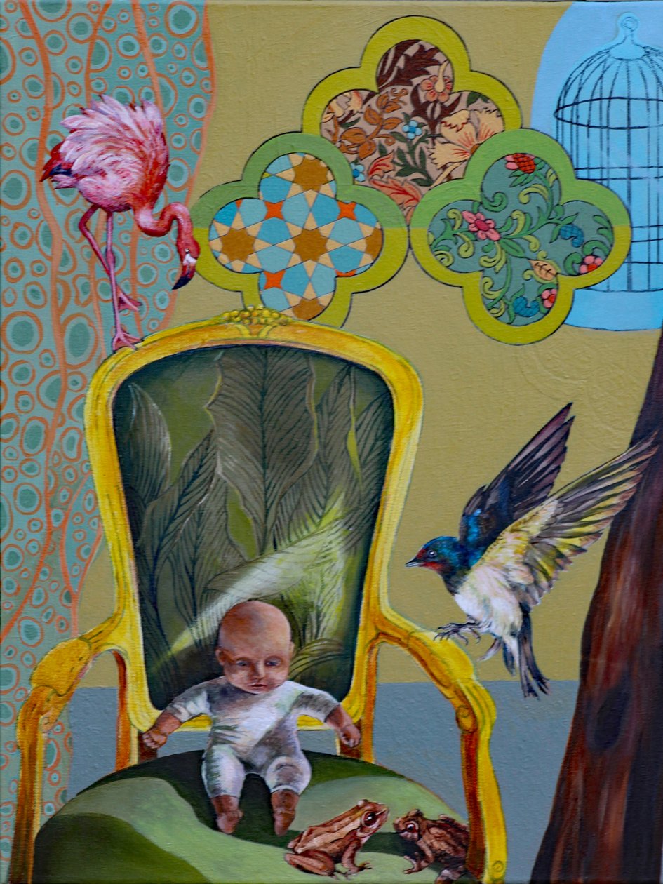 Gathering in the Green Room by Frances Ferdinands