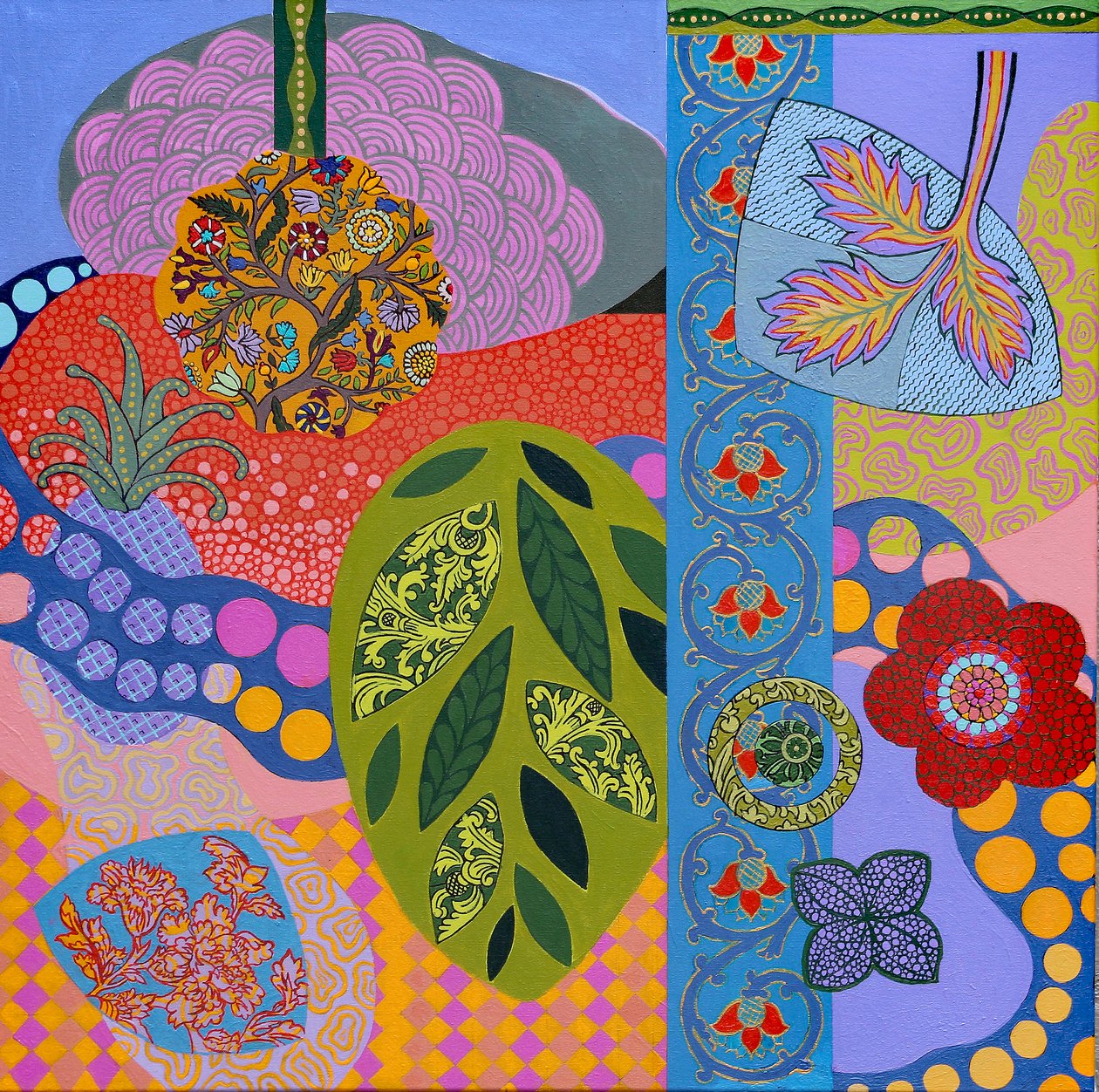 Purple Pineapple by Frances Ferdinands