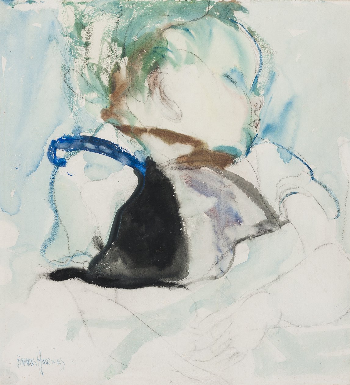Sleeping Baby, c.1905 by Frances Hodgkins
