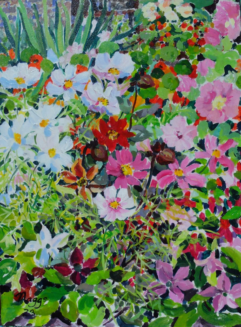 Summer Profusion, 2022 by Frances Naggs