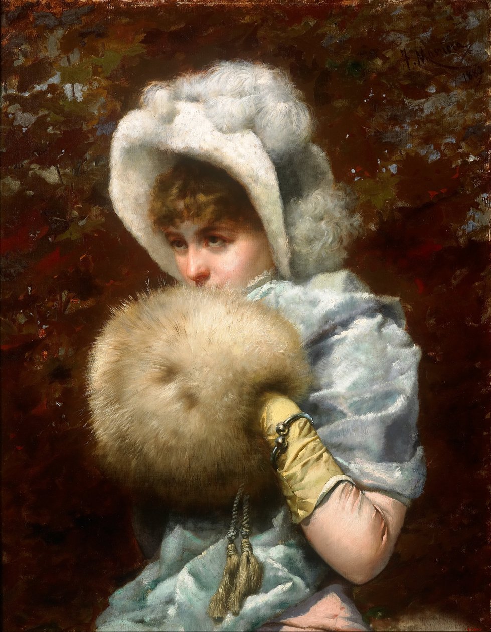 Winter 1882 by Francesc Masriera