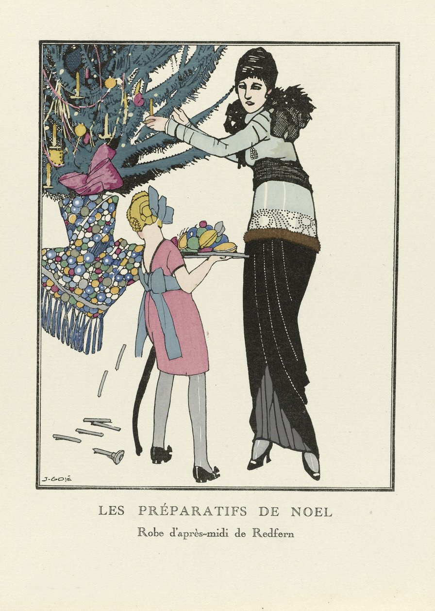 Christmas Preparations by Francesc Xavier Gosé