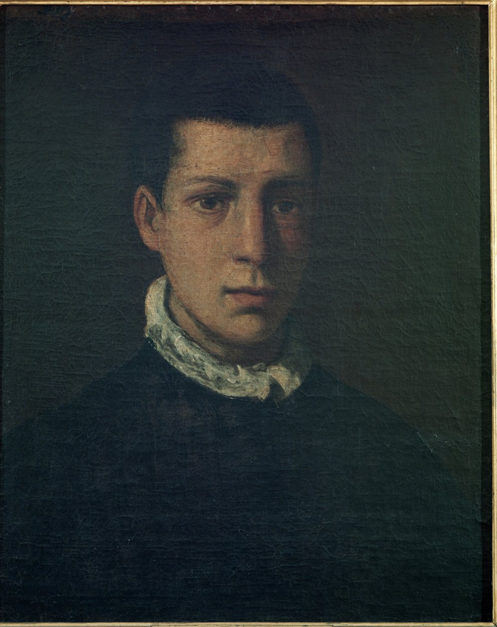 Self Portrait, early 17th century by Franceschino Carracci