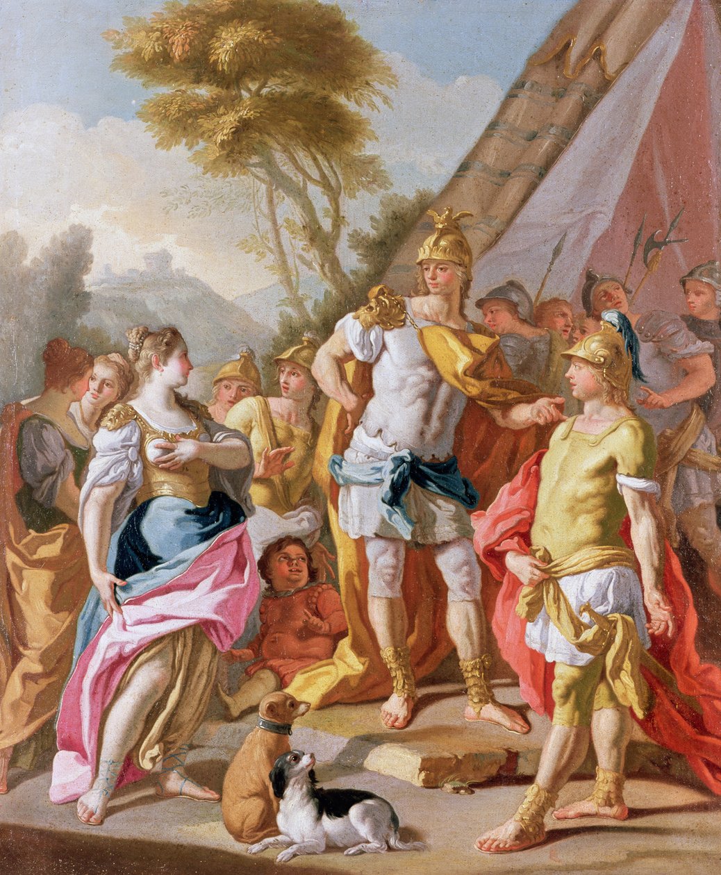 Classical Scene by Francesco de Mura