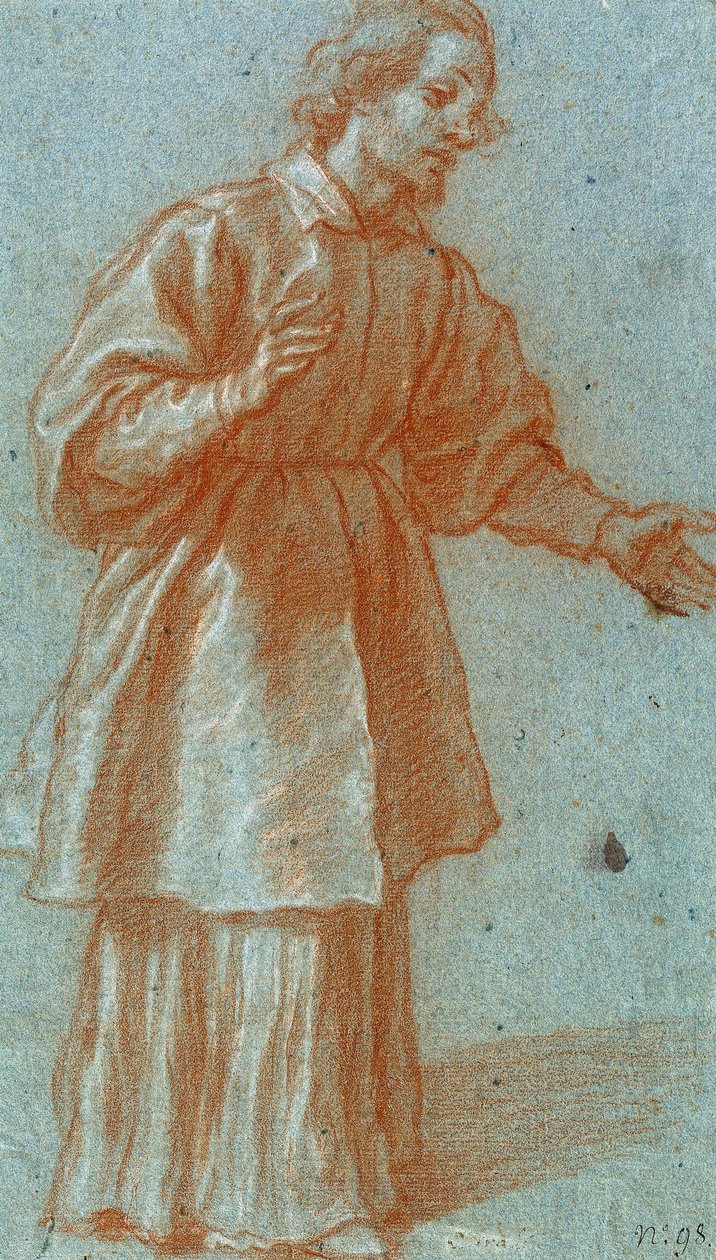 Study of a High Priest by Francesco Curradi
