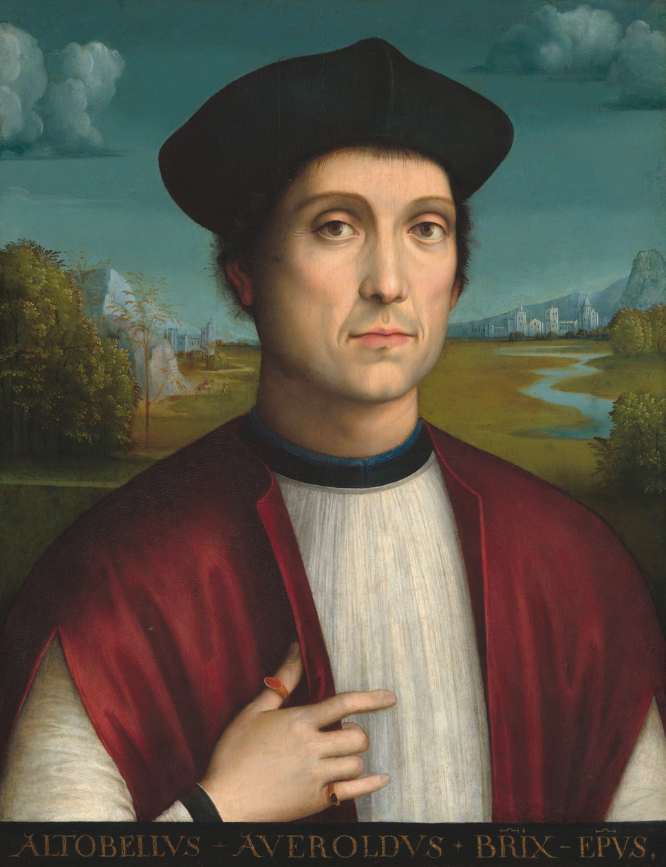 Bishop Altobello Averoldo by Francesco Francia