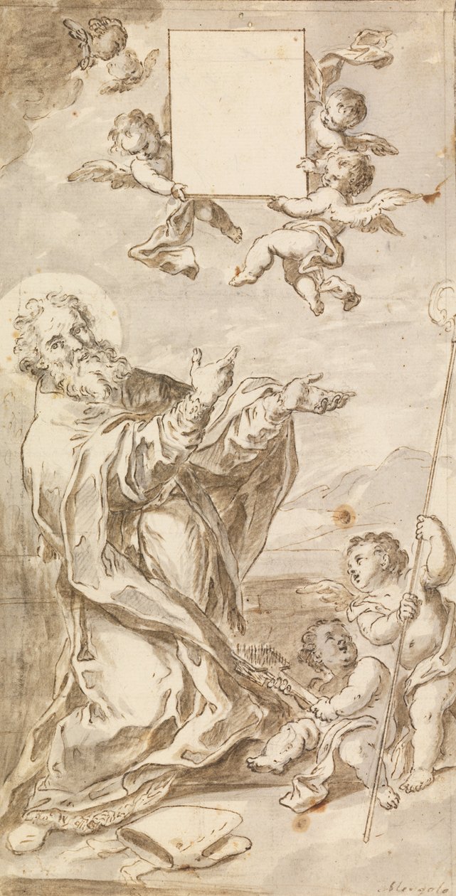 Image of St. Blaise by Francesco Saverio Mergolo