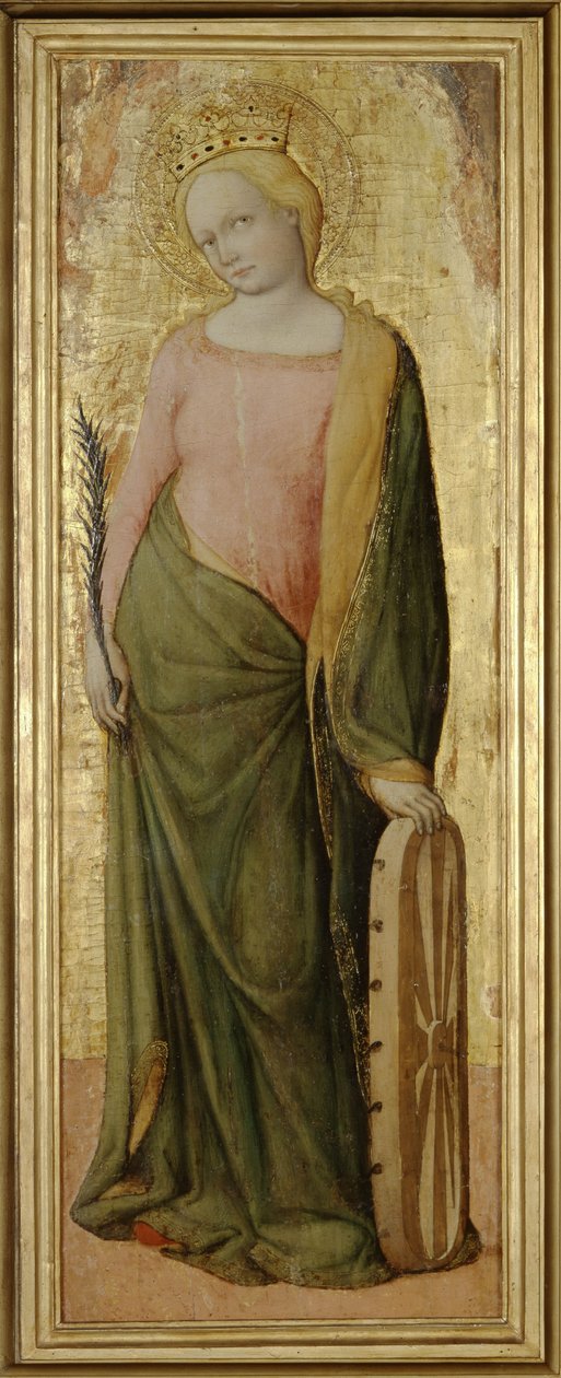 St Catherine of Alexandria, c.1443-1468 by Francesco de