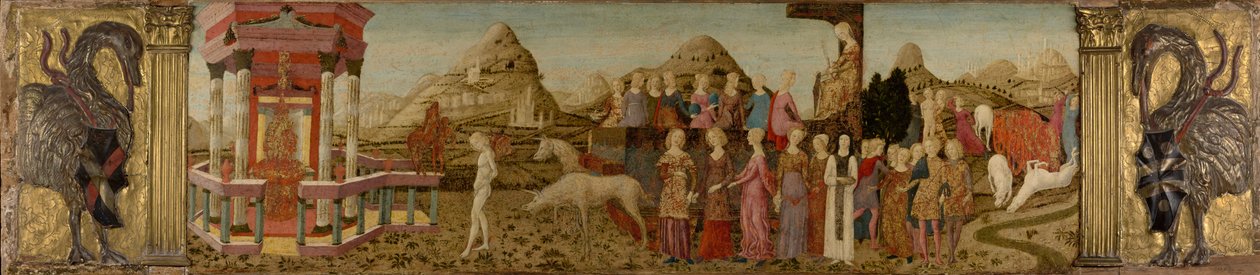 Triumph of Chastity by Francesco di Giorgio  