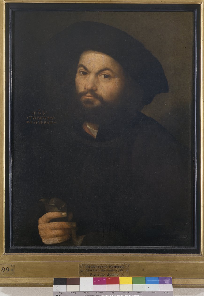 Portrait of a Man, c.1520 by Francesco Torbido