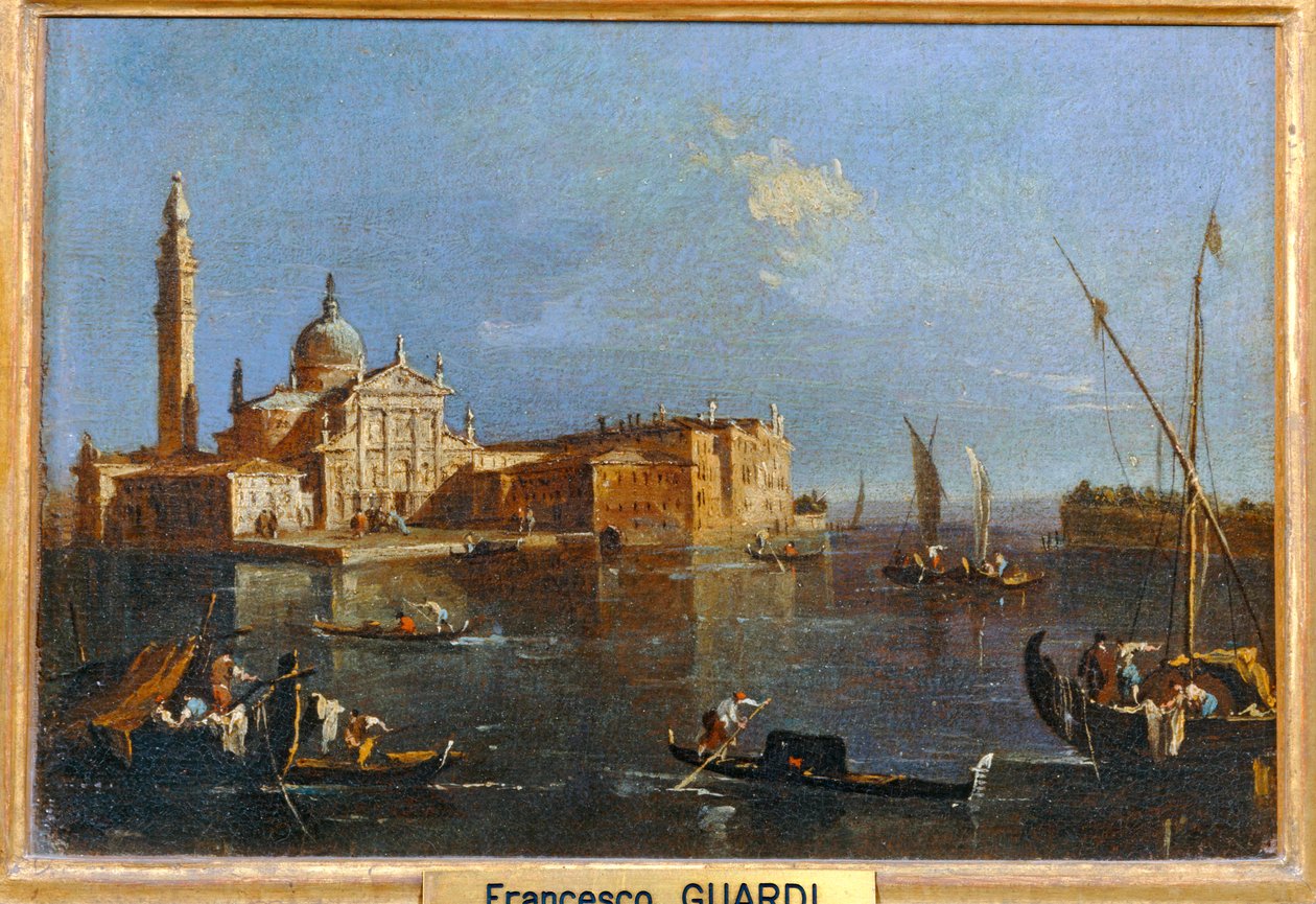 San Giorgio Maggiore by Francesco (circle of) Guardi