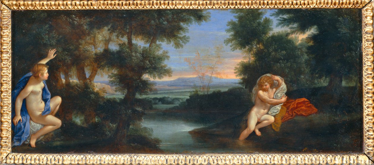 Salmacis and Hermaphroditus by Francesco Albani