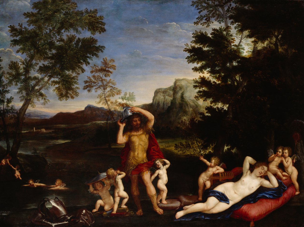 Venus and Mars by Francesco Albani