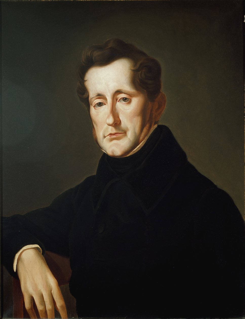 Portrait of Cesare Balbo by Francesco Ayres