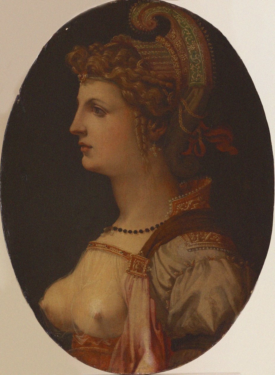Ideal Portrait of a Lady, Portrait of Vittoria Colonna by Francesco Bacchiacca